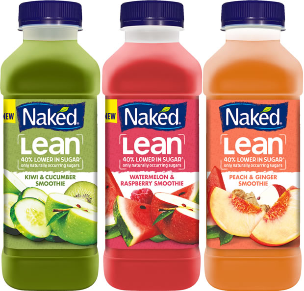 NAKED Smoothies Has Launched The UKs First Lower Sugar Smoothie Range